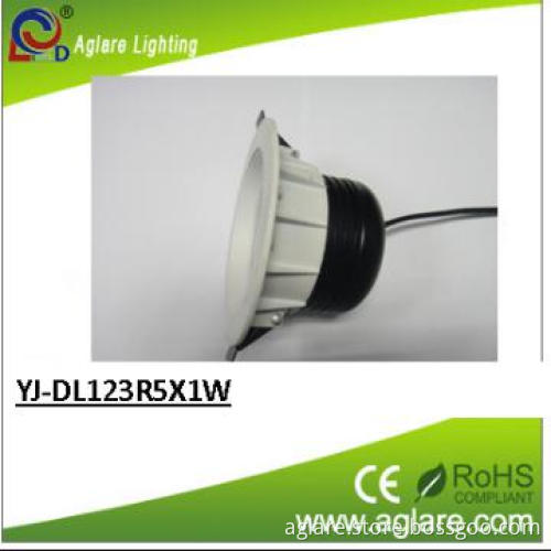LED ceiling lights with 9x 2W 280-360lm